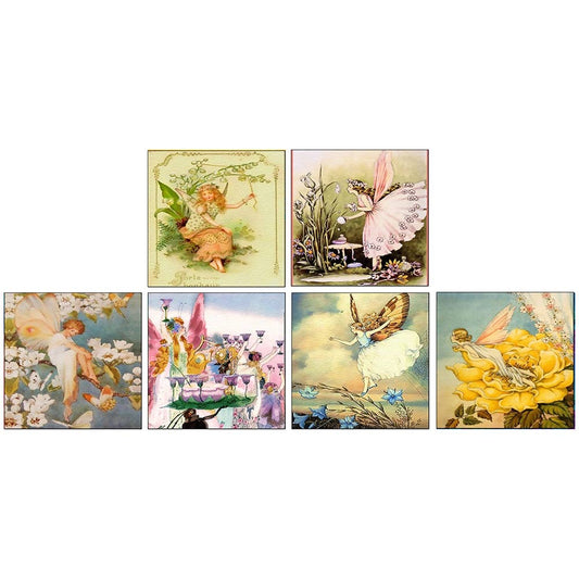 World Buyers - Vintage Fairies Square Matchboxes 60Pk - ANN391