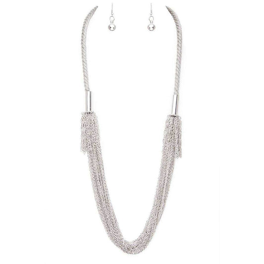 Artini Accessories - Zillion Fine Chain Long Necklace Set