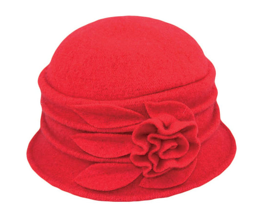Jeanne Simmons Accessories - 7554 Hat Winter: Red