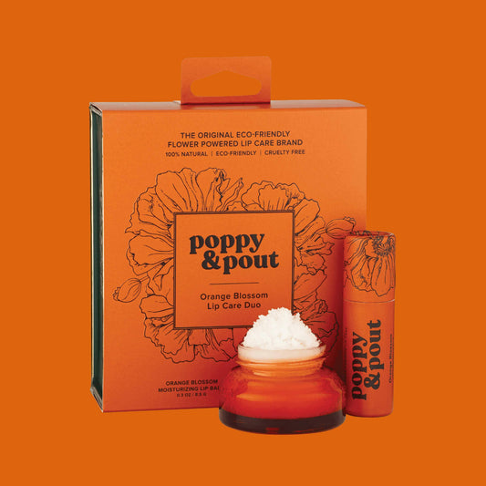 Poppy & Pout - Lip Care Duo, Orange Blossom