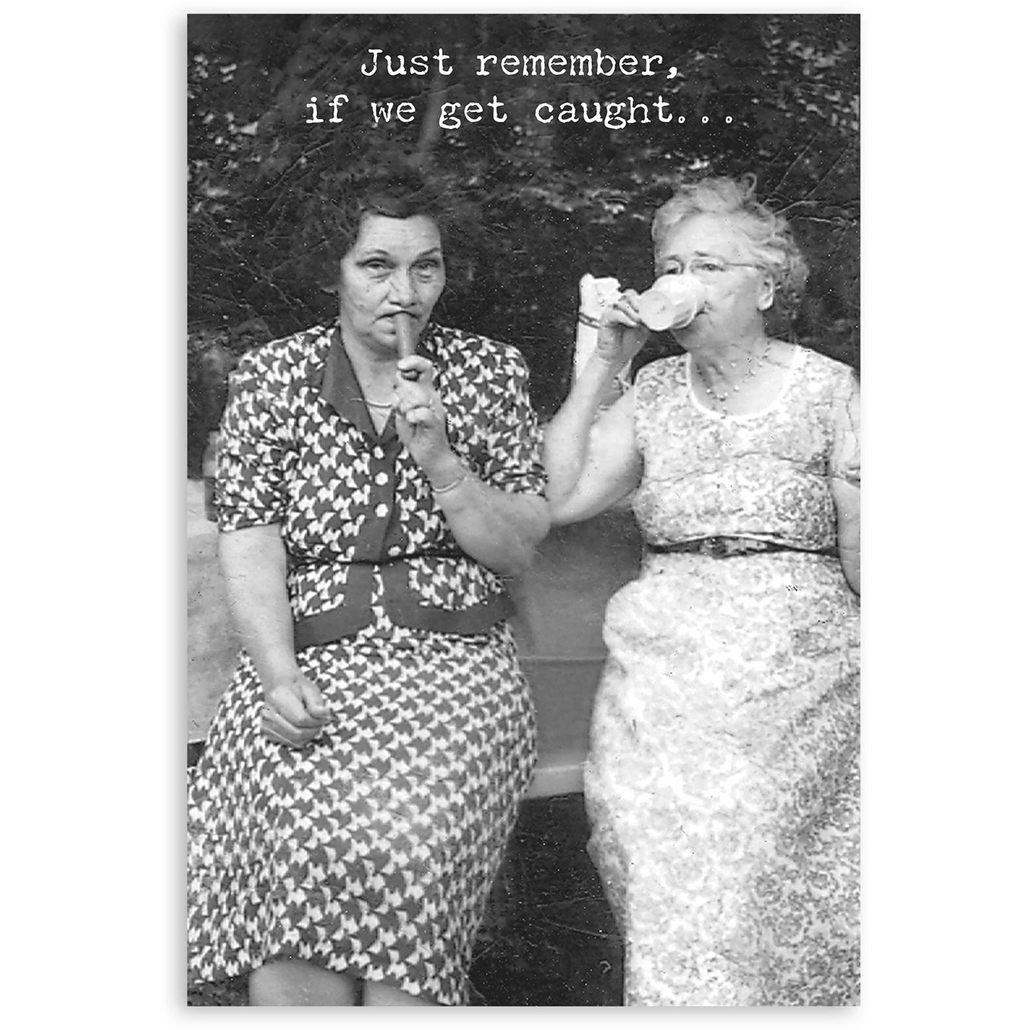 Primitives by Kathy - Get Caught Greeting Card