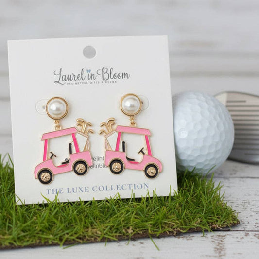 Laurel in Bloom - Club Cart Chic Earrings