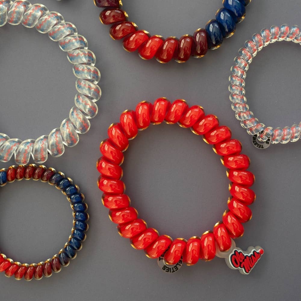 TELETIES - Spiral Hair Coils | Small | Hotty Toddy! Hair Ties
