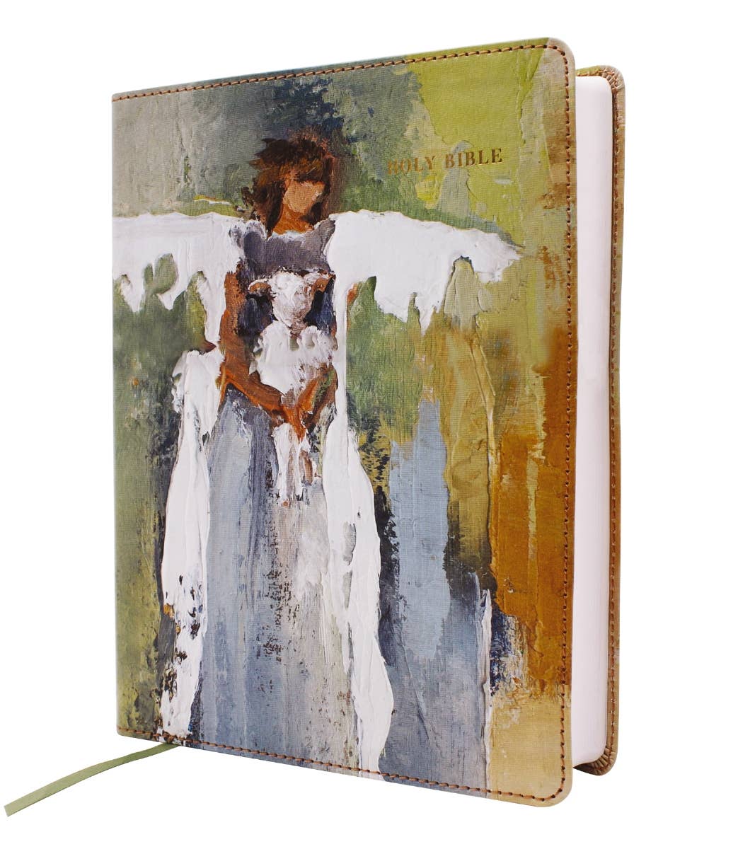 HarperCollins Christian Publishing - Nrsvue Holy Bible Anne Neilson Angel Art Leathersoft