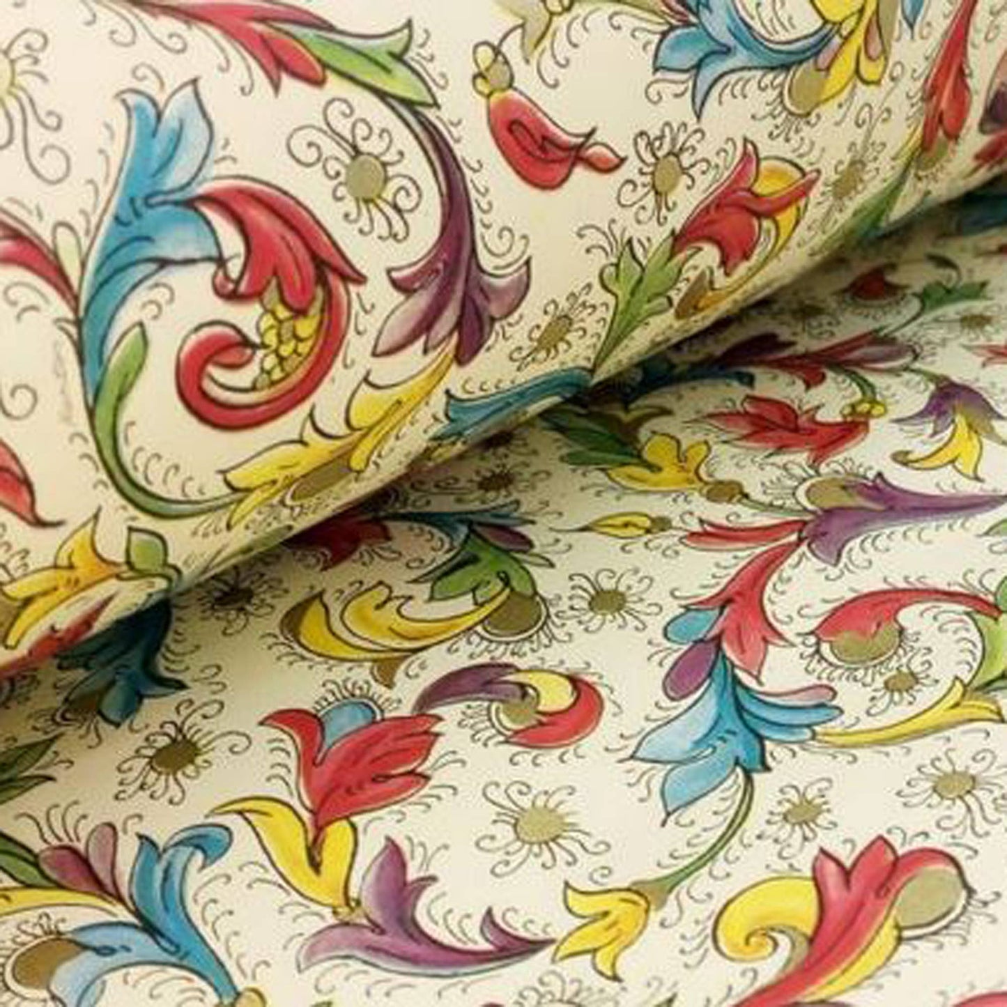 San Lorenzo Design - Florentine Wrapping Paper, Large Sheets 27.5 x 39 in.: Little Mermaid