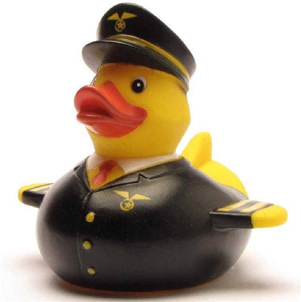 Duckshop - Pilot Duck Rubber Duck - rubber duck