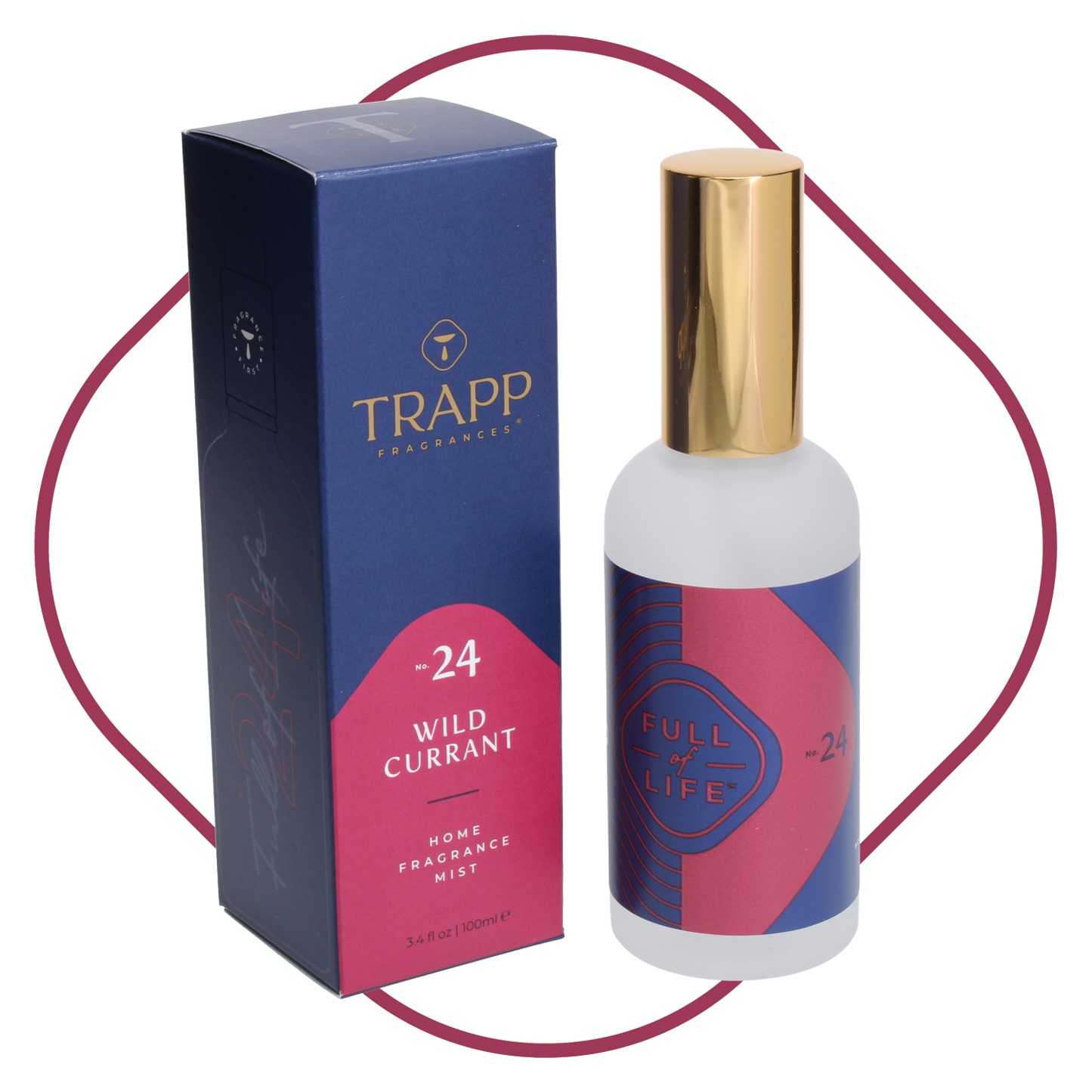 Trapp Fragrances - No. 24 Wild Currant 3.4 oz. Fragrance Mist