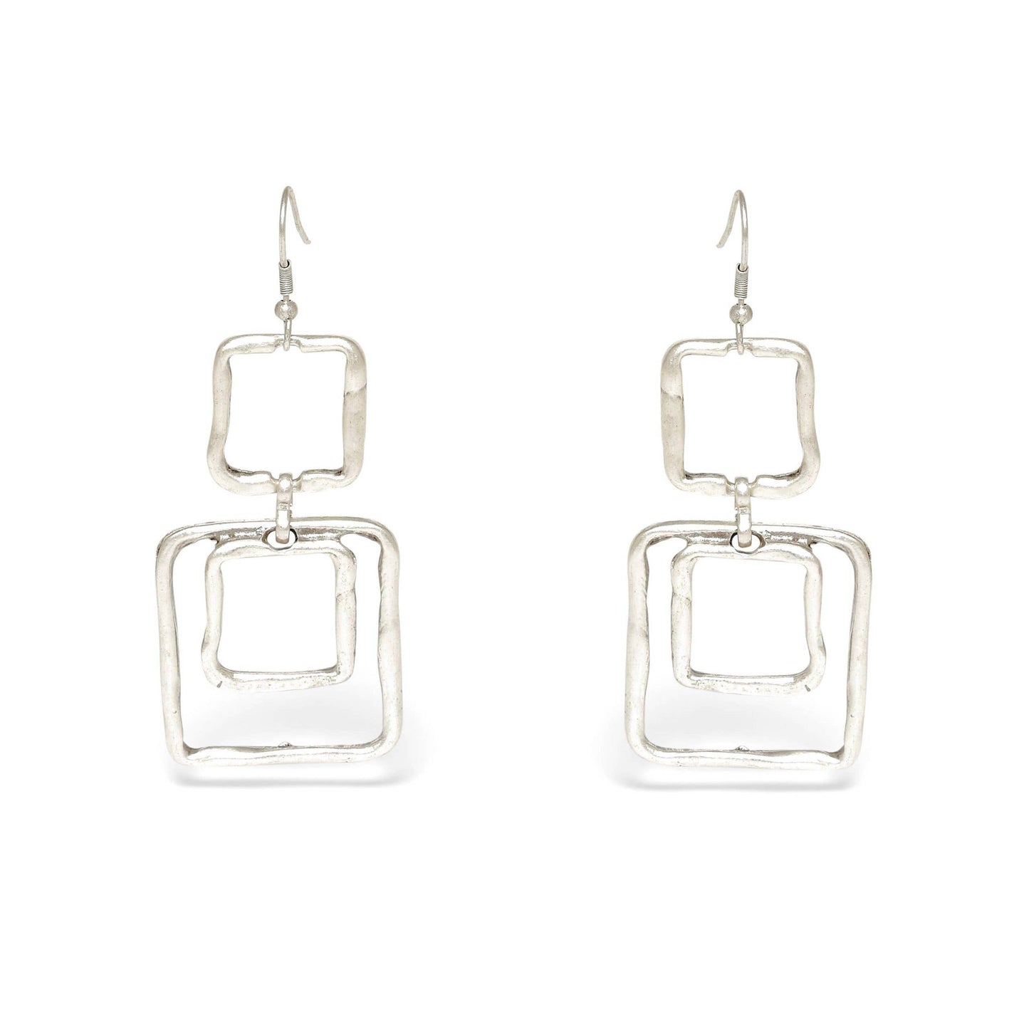 Chanour - Handmade Pewter Earrings - 24-327