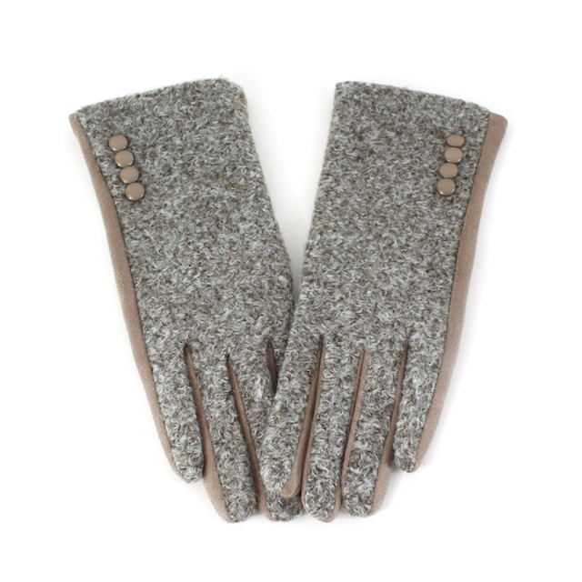 Pretty Persuasions - A23079 Windy Chic Gloves: 02 Grey