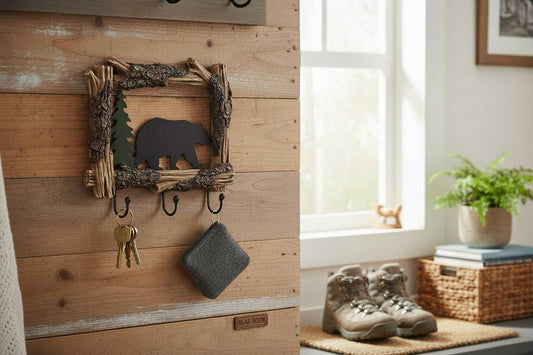 De Leon Collections - BEAR LOG HOOKS