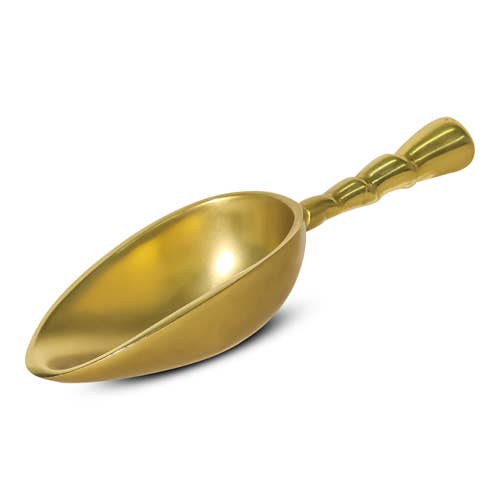 India Handicrafts Inc - Gold Small Ice Scoop