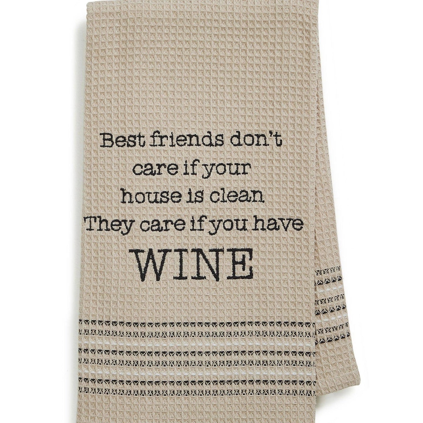 Mona B. - Bestie Dishtowel - Set of 2, 100% Cotton Tea Towels MH-160