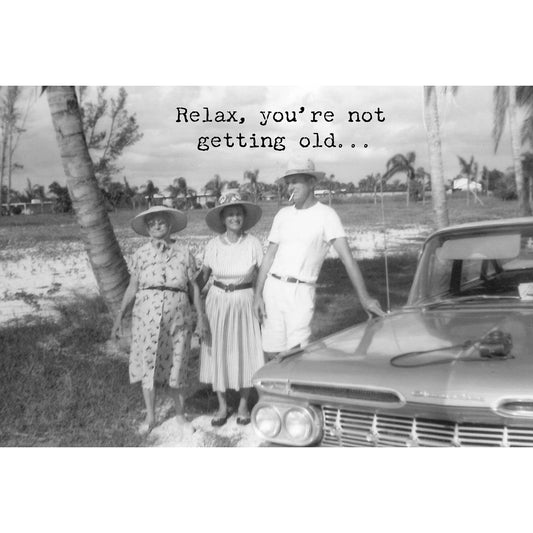 Primitives by Kathy - Relax Greeting Card