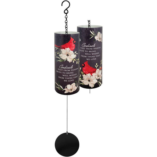Gift & Garden by Carson - "Cardinals" Varnish Cylinder Sonnet