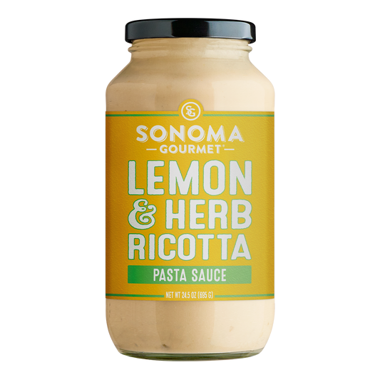 Sonoma Gourmet - Lemon & Herb Ricotta Pasta Sauce: 24.5oz
