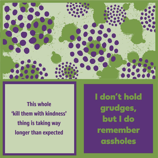 Drinks on Me - NAPKIN Grudges | Funny Party Gift | Cocktail Napkin
