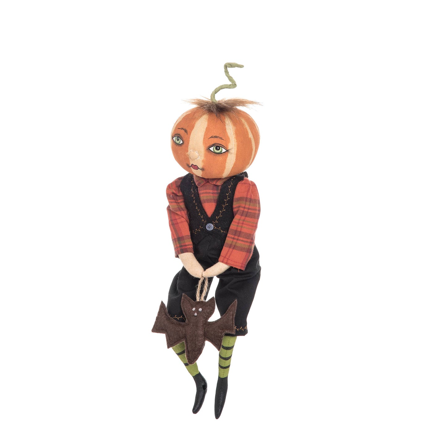 C&F Home - Nevin Pumpkin Gathered Traditions Art Doll