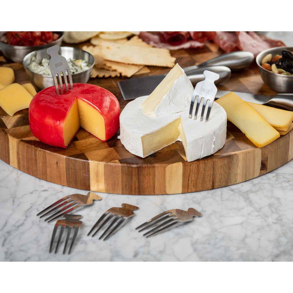 TableCraft Products Company - Cheese Labeling Picks, Set of 6