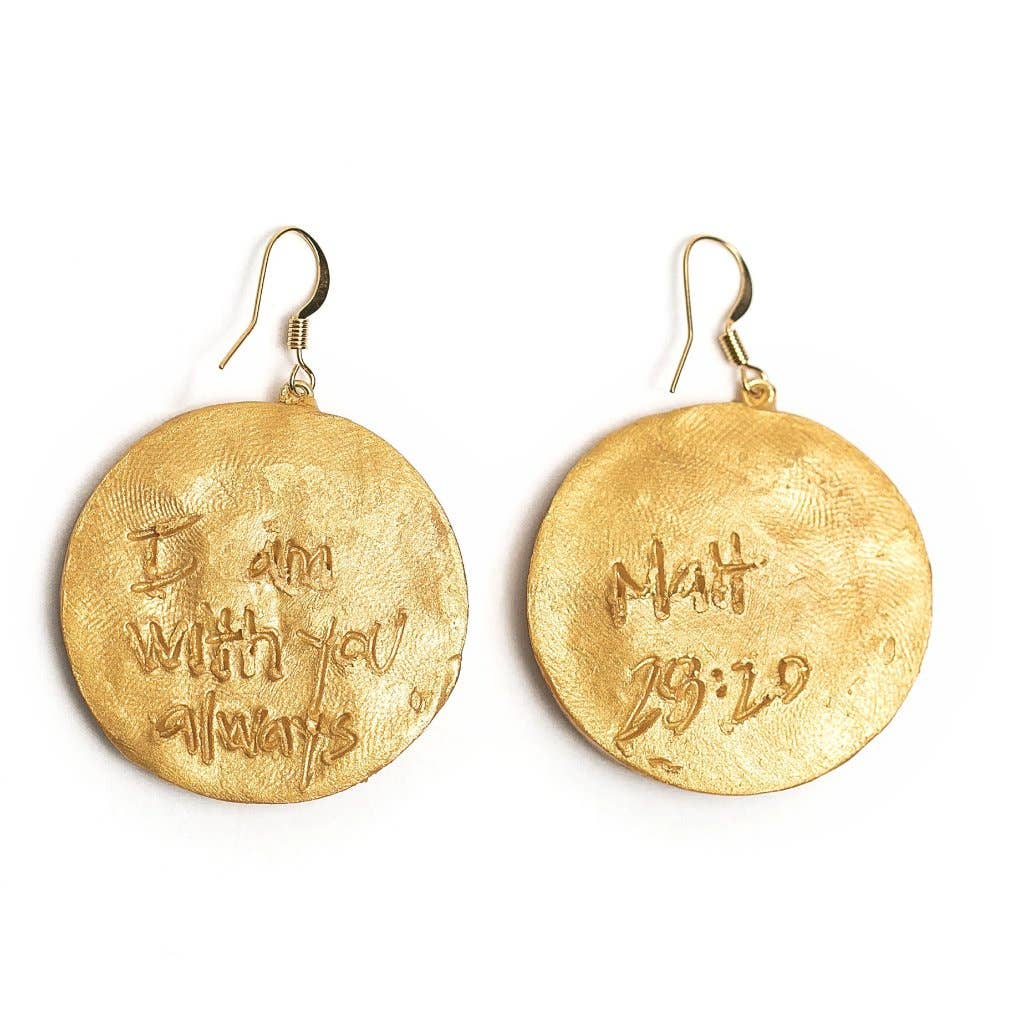 Hidden Truth Jewelry - Pearl Insert with Truth Cross Dangles