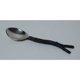 India Handicrafts Inc - 4.5" Petite Steel Spoon