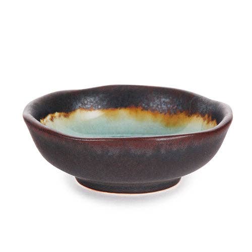 Urban Tokyo - Midori Kanyu 3.25"Dia x 1.25"H Round Porcelain Sauce Dish