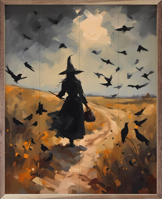 Kendrick Home - Witch On Path: 8 x 10 x 1.5