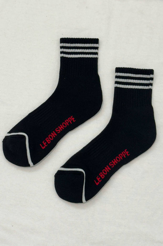 Le Bon Shoppe - Girlfriend Socks: Black