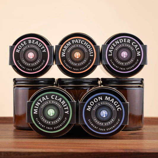 Element Tree Essentials - Sugar Scrub: Mintal Clarity / 8oz