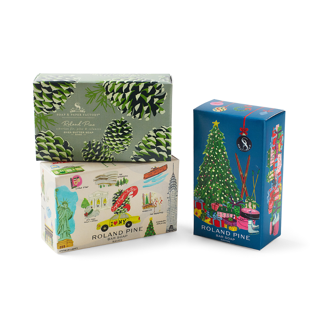 Soap & Paper Factory - Roland Pine Shea Butter Soap