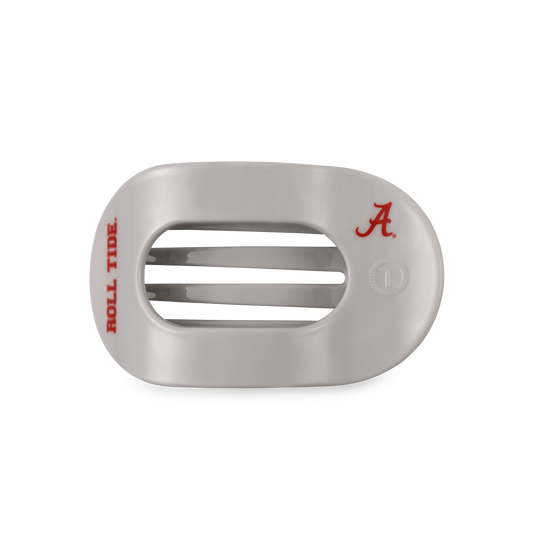 TELETIES - Flat Round Hair Clip | Medium | Roll Tide!