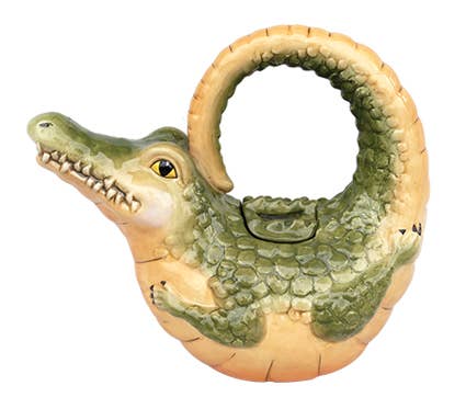 Blue Sky Clayworks - Alligator Teapot