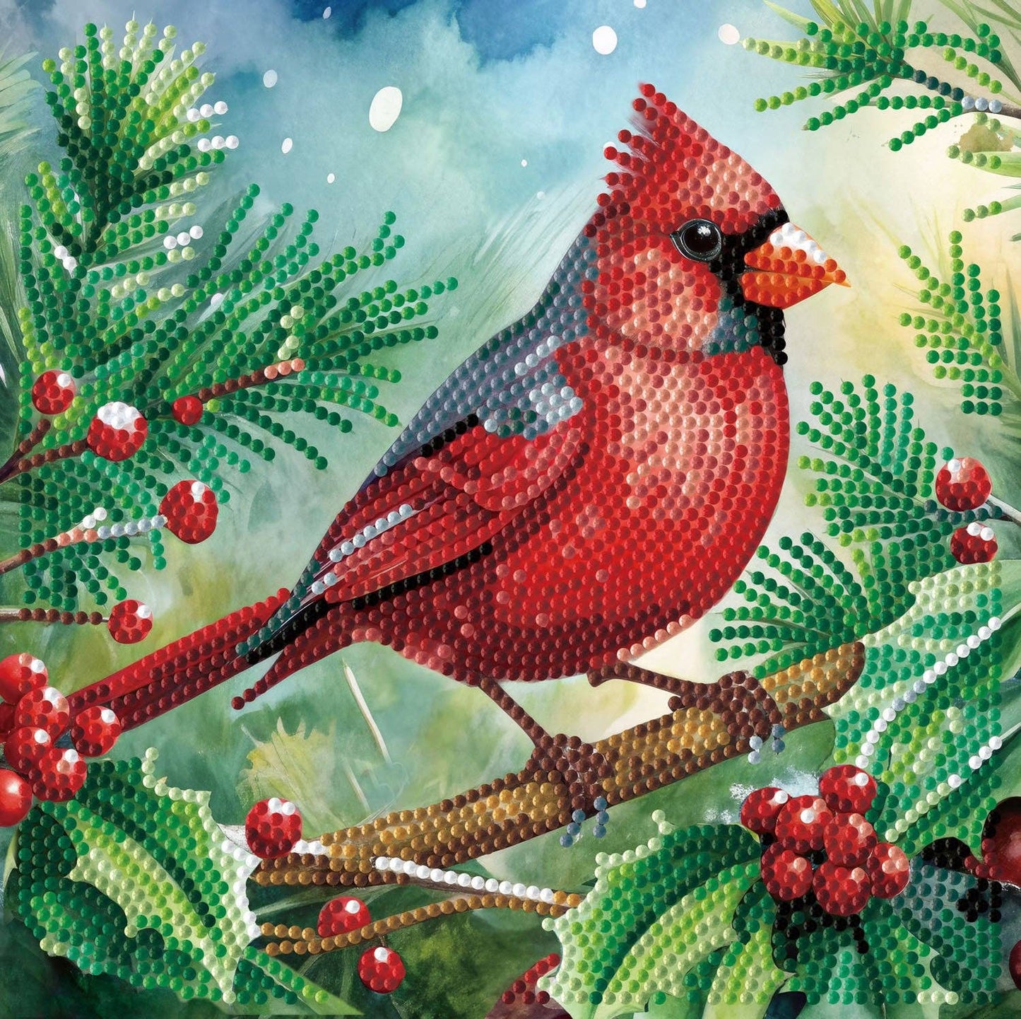 DIAMOND DOTZ® - Dotz Box Cardinal and Holly