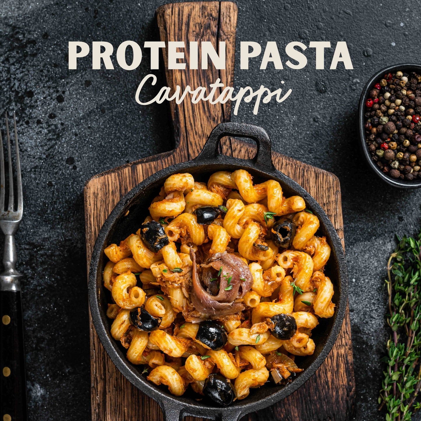 Al Dente Pasta - Protein Cavatappi
