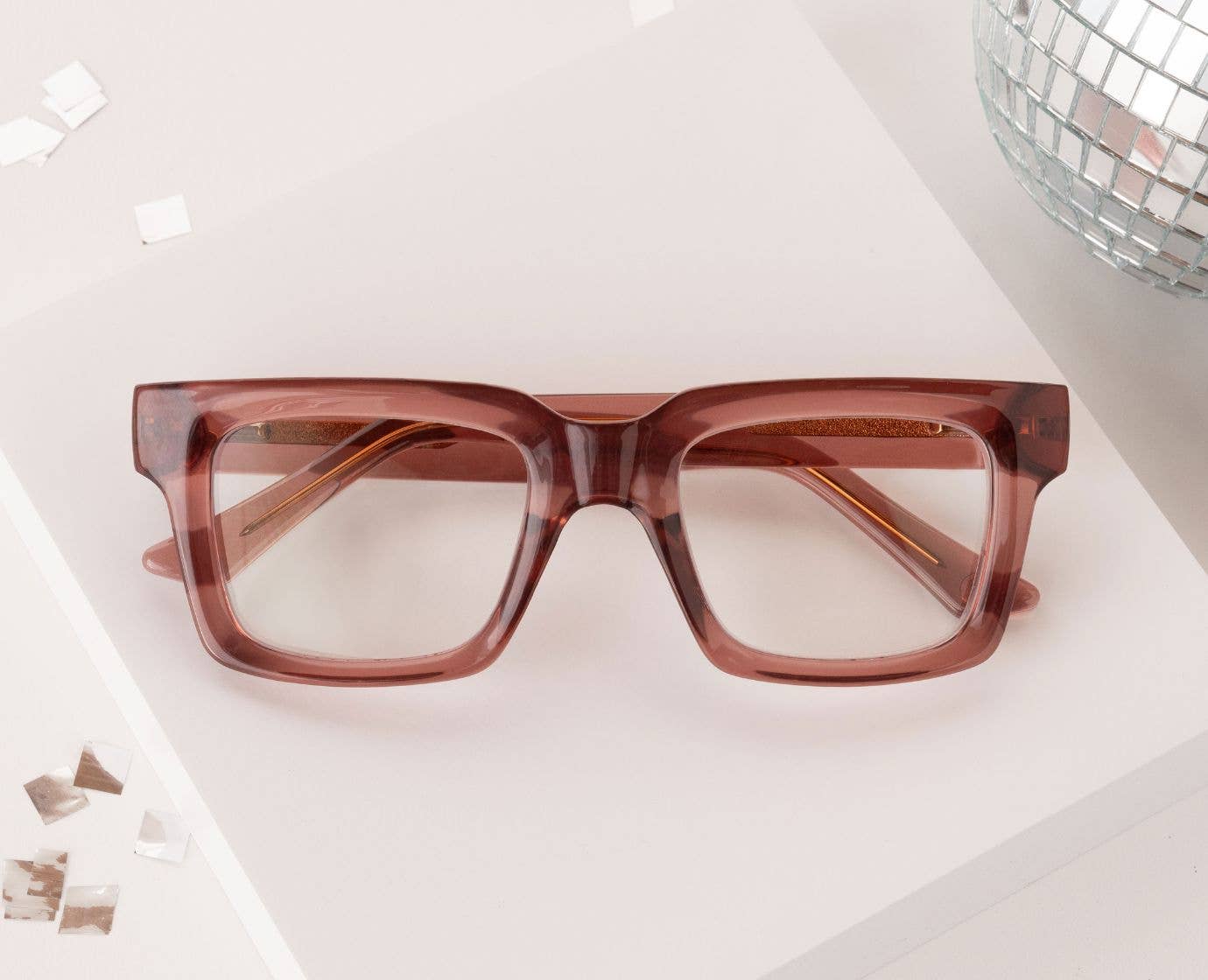 Peepers - Spotlight (Blue Light): Rose / Reading / 2.75