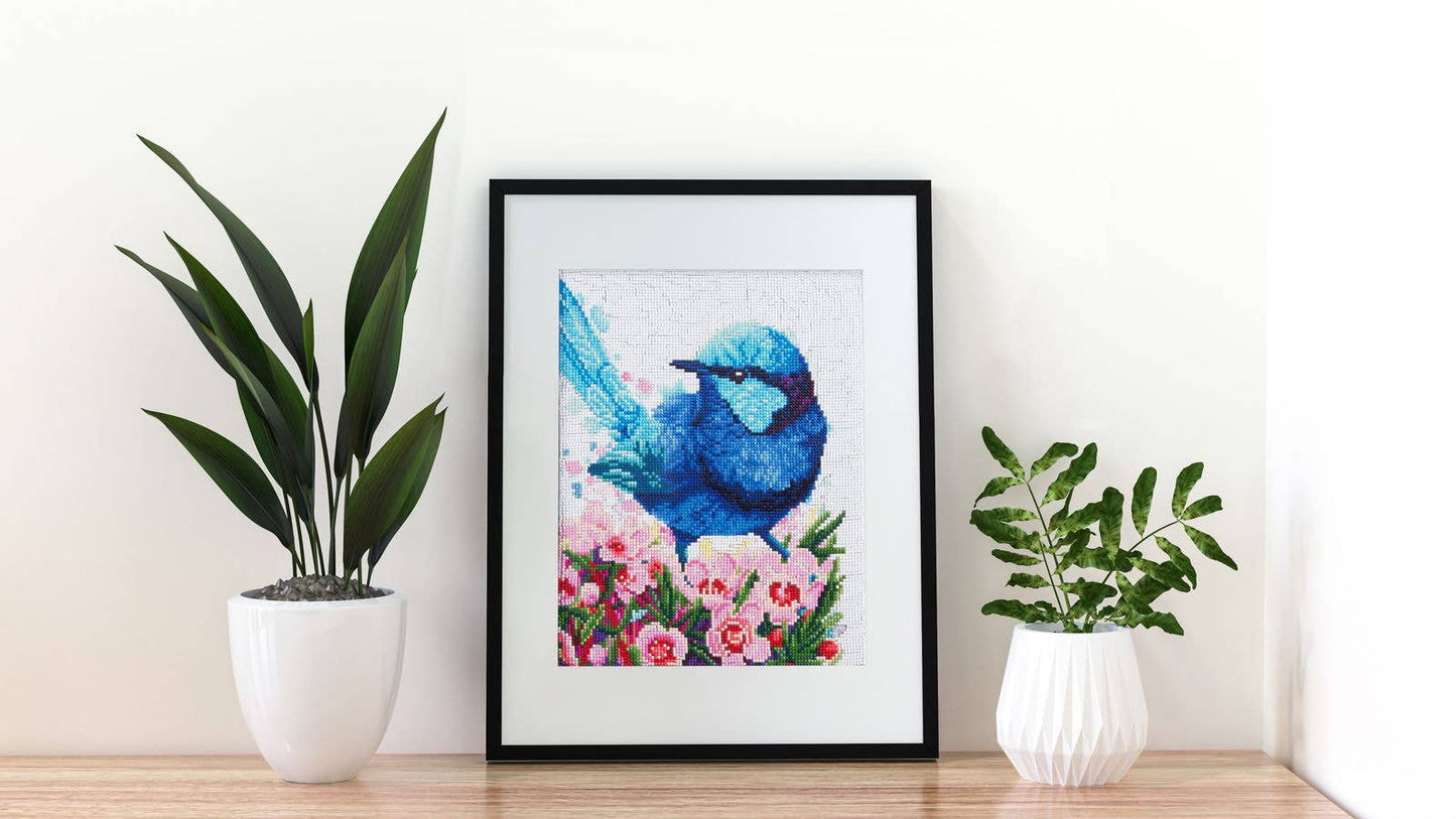 DIAMOND DOTZ® - Splendid Fairy Wren (Square)