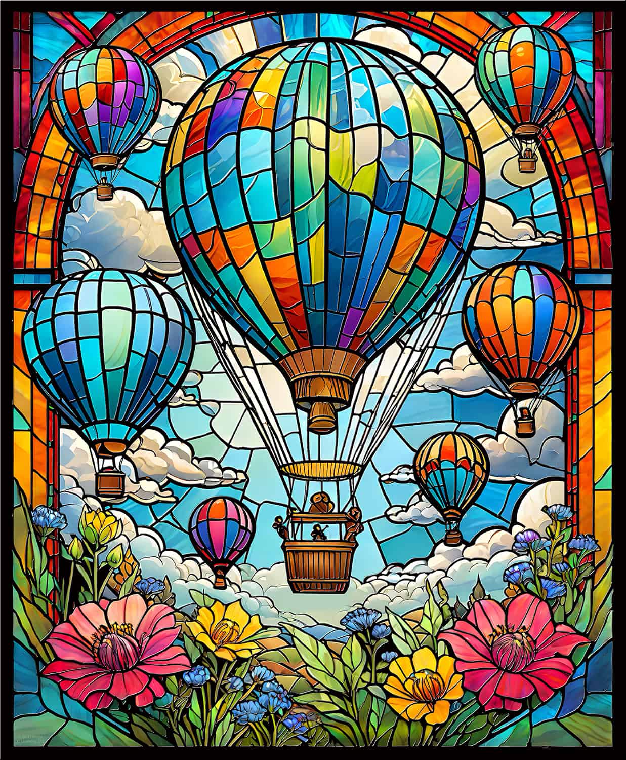 SunsOut - 0919 SG Balloons 1000 pc Puzzles