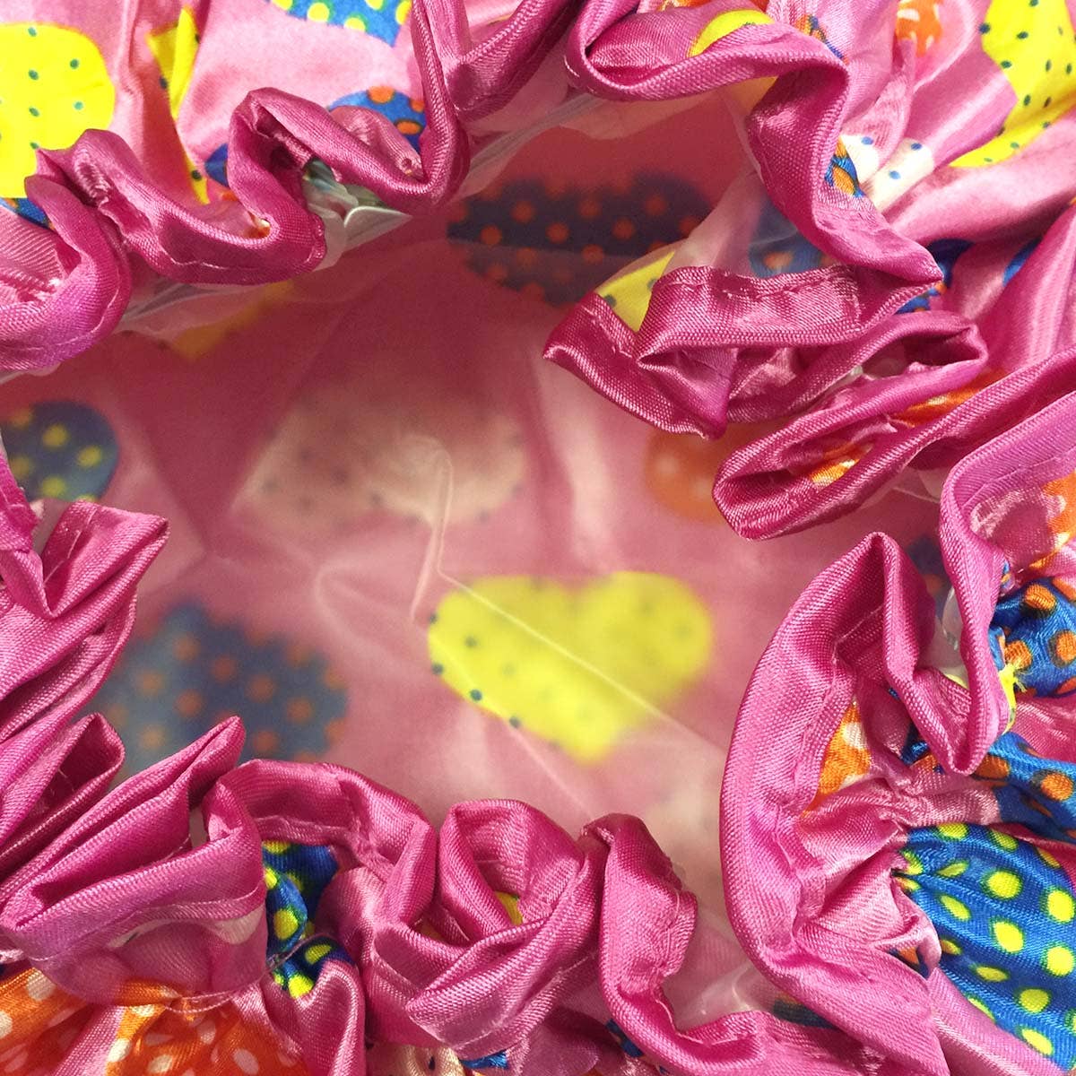 Wrapables.com - Wrapables Trendy Satin Shower Cap: Diva Prints