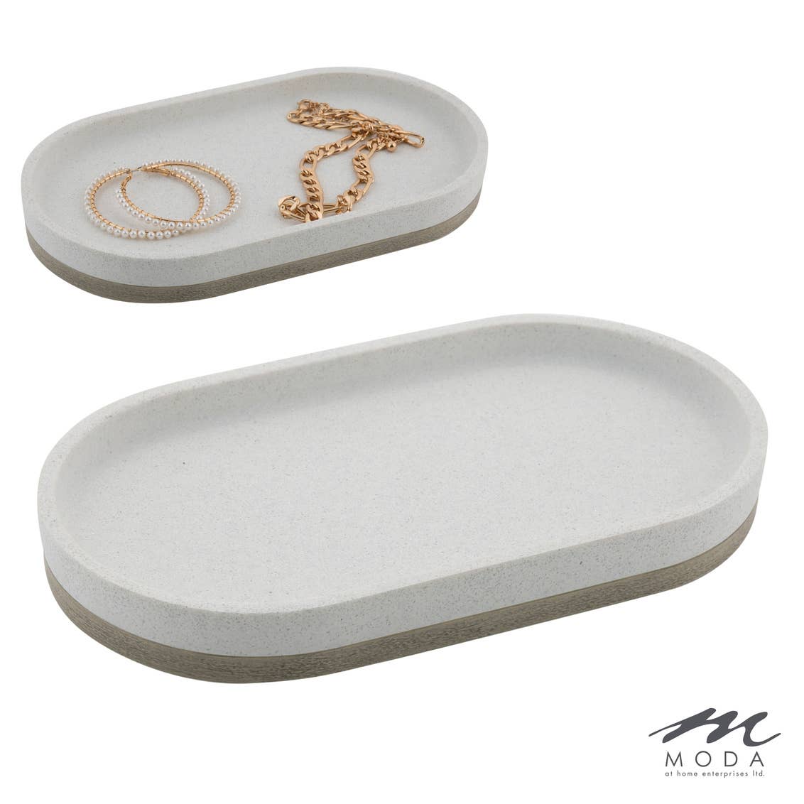 Moda at Home Enterprises, Ltd - Hudson Tray Resin