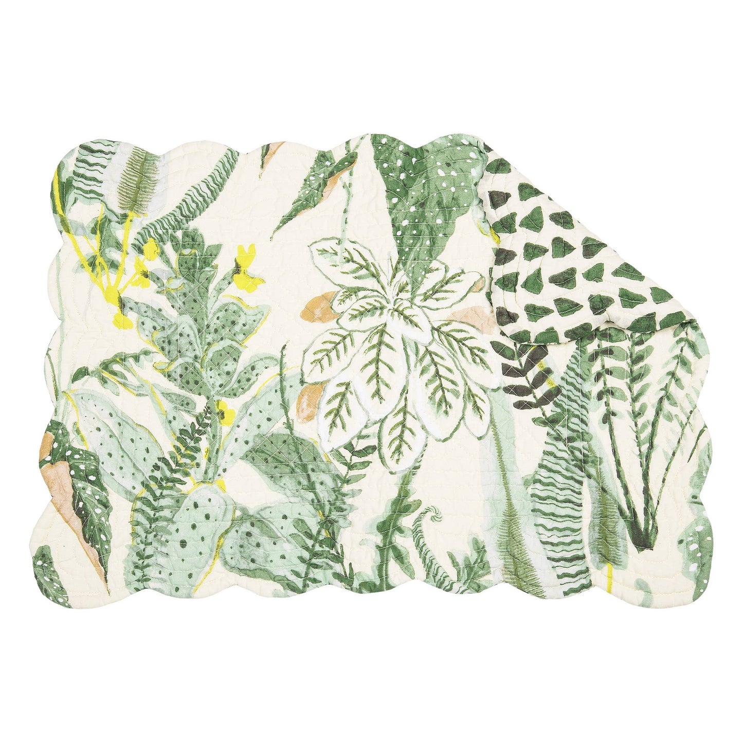 C&F Home - Parson Tropical Leaves Placemat