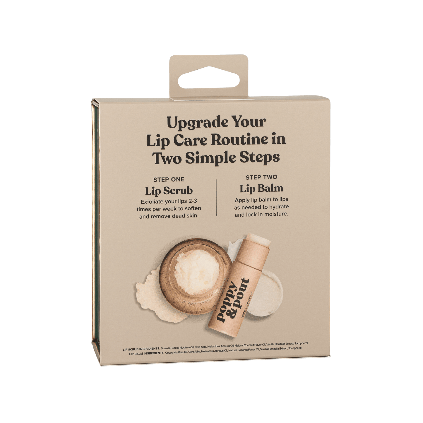 Poppy & Pout - Lip Care Duo, Island Coconut