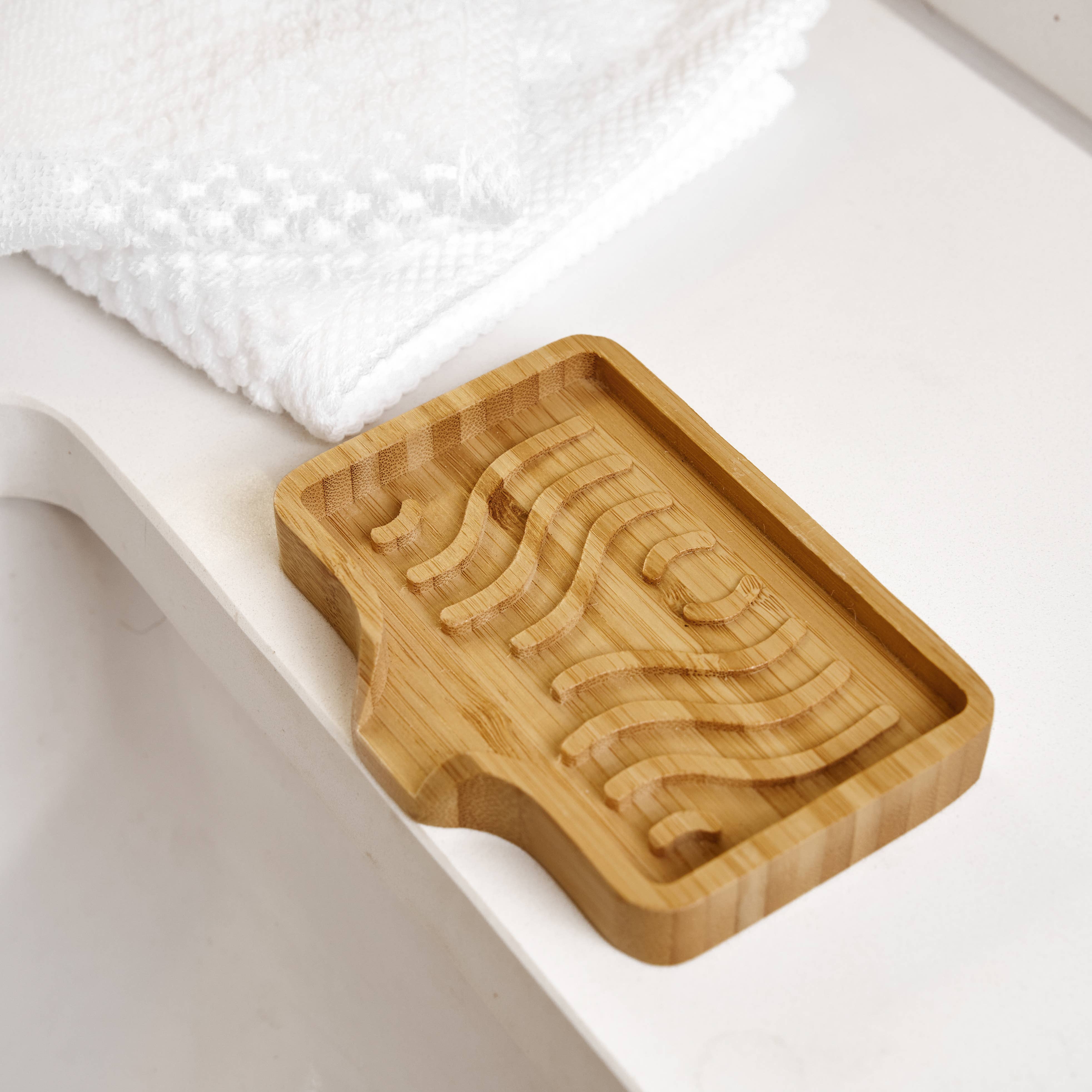 Bamboo Switch - Bamboo Soap Lift | Mountain | Soap Dish Bestseller - Thumbnail 2