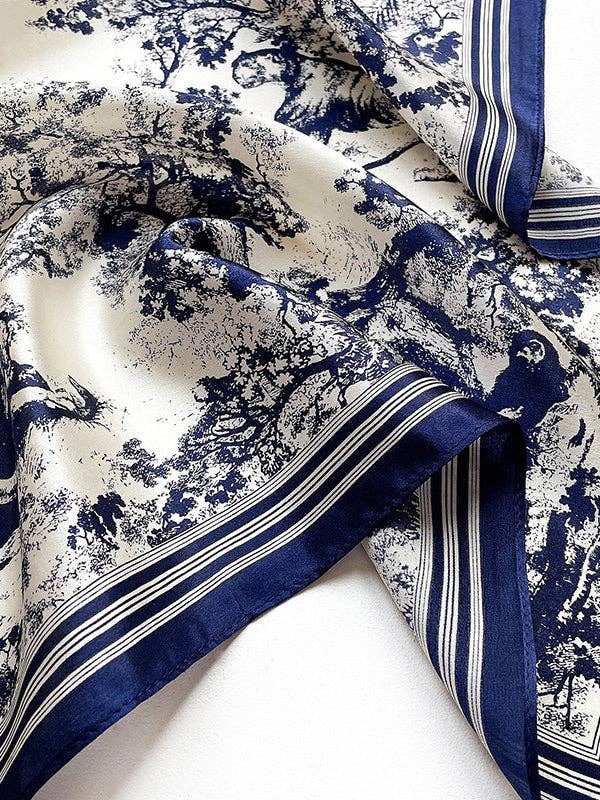 UZ Wholesale Store - Keep Warm Printed Shawl&Scarf: BLACK / One_size