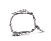 Load image into Gallery viewer, Vagabond House - Pewter Oak Branch Napkin Ring