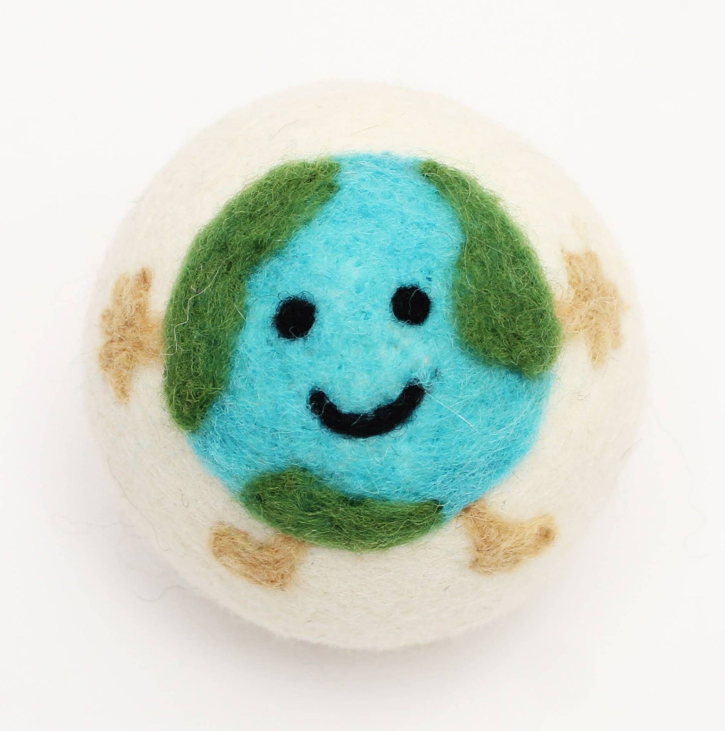 Ethical Global - Earth & Sun Eco Wool Dryer Balls Fair Trade: Yellow Sun
