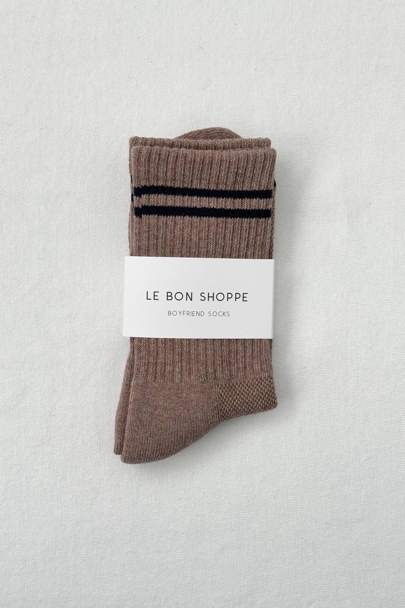 Le Bon Shoppe - Boyfriend Socks: Classic White