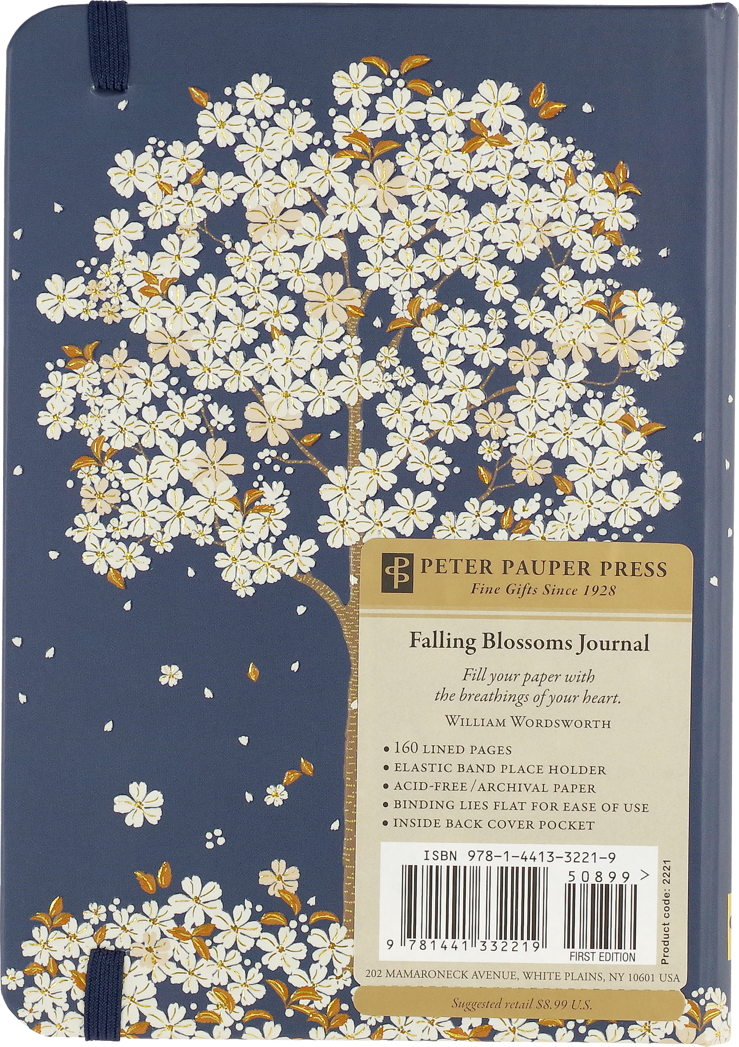 Peter Pauper Press - Falling Blossoms Journal