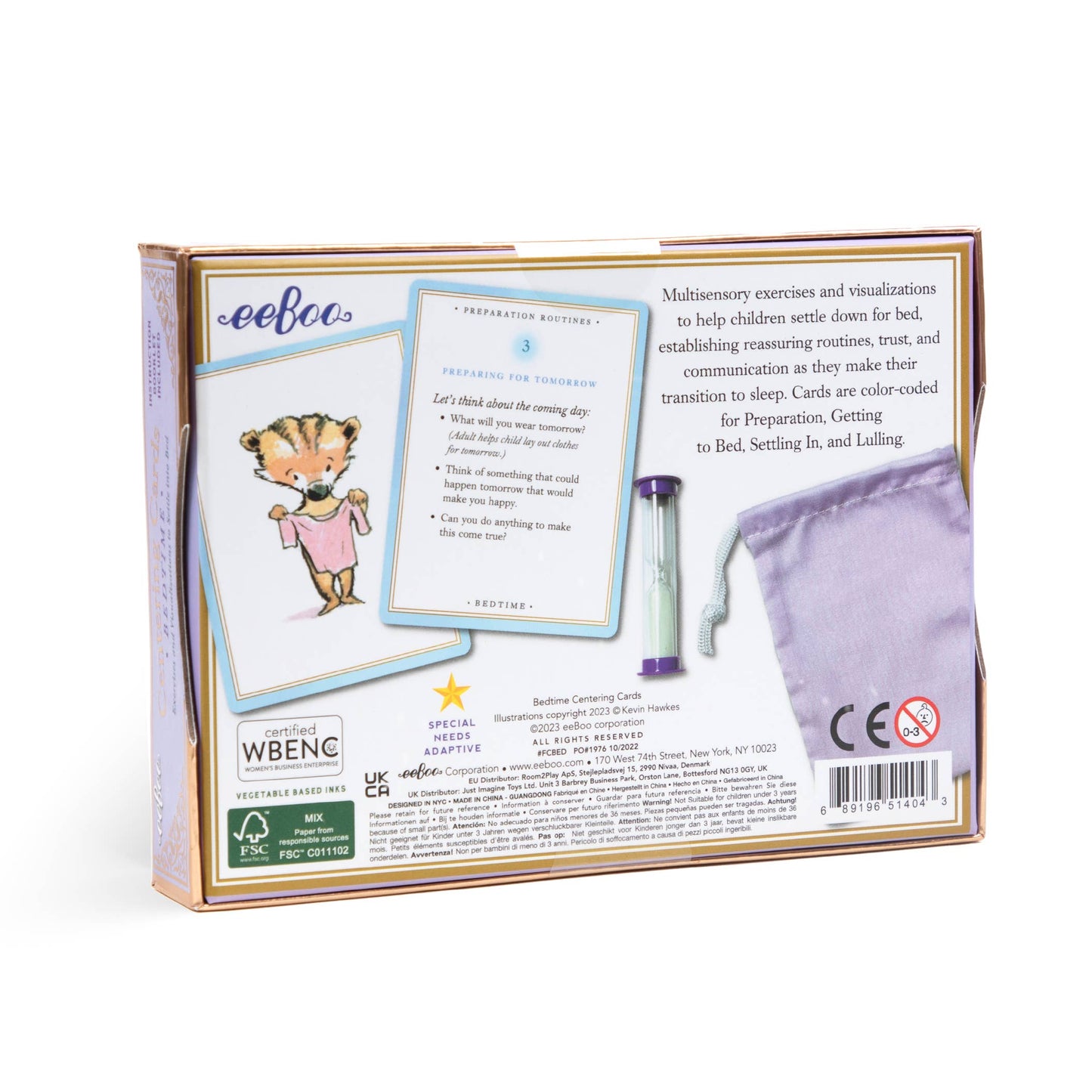 eeBoo - Bedtime Centering Cards