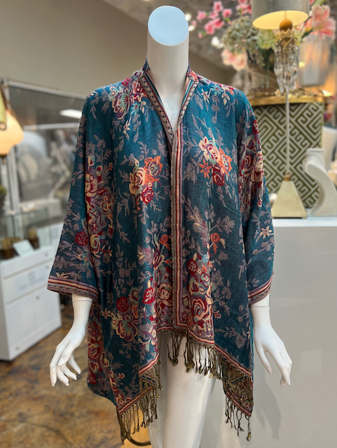 Pretty Persuasions - CP23148 London Chic Kimono Wrap: 06 Merlot