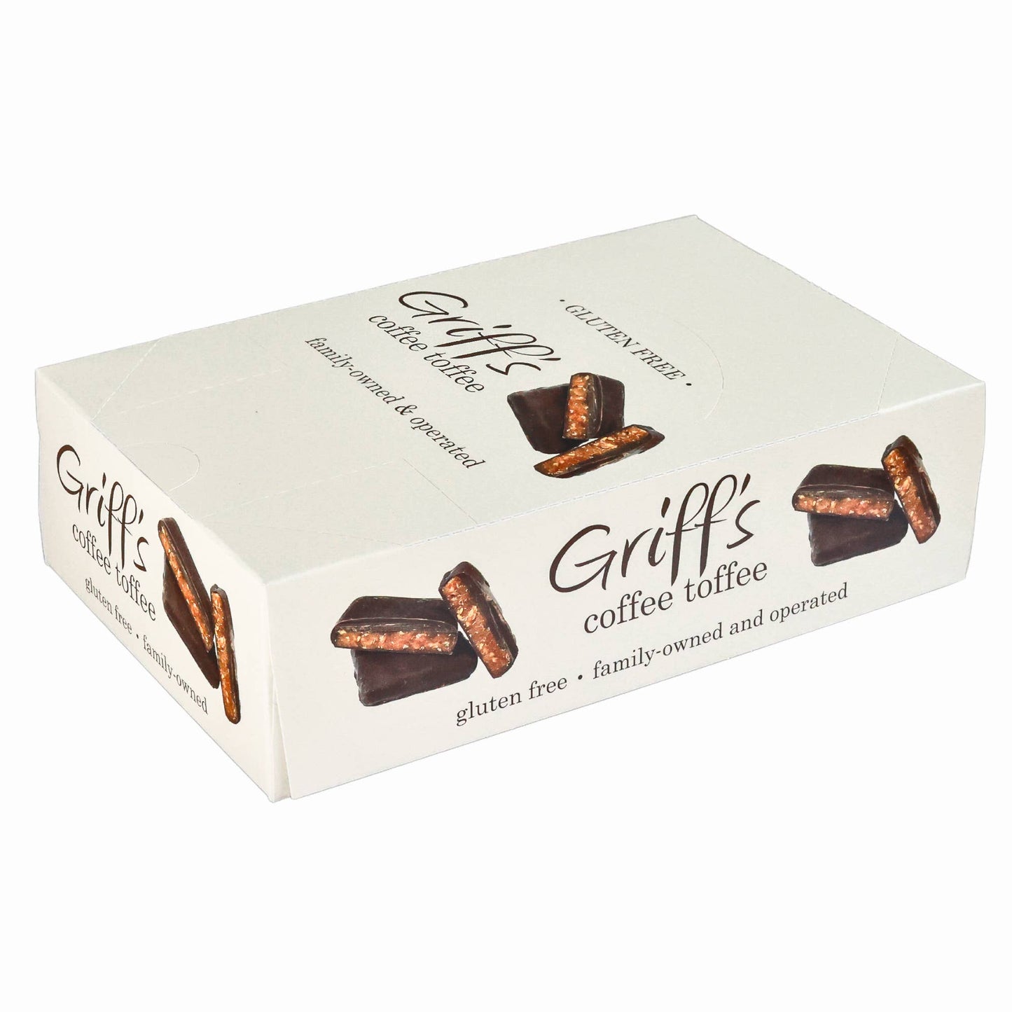 Griff's Toffee - Griff's Coffee Toffee - 1oz Dark Chocolate Toffee