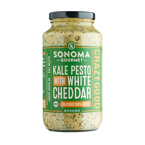 Sonoma Gourmet - Kale Pesto With White Cheddar Pasta Sauce: 25 oz